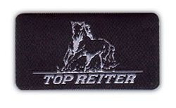 Nažehlovací etikety střední - top reiter